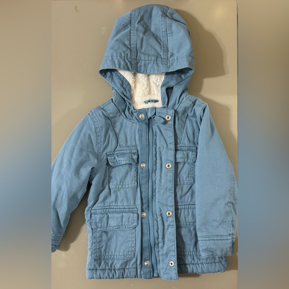 Cat and Jack Cargo Jacket, Unisex Size 18M
